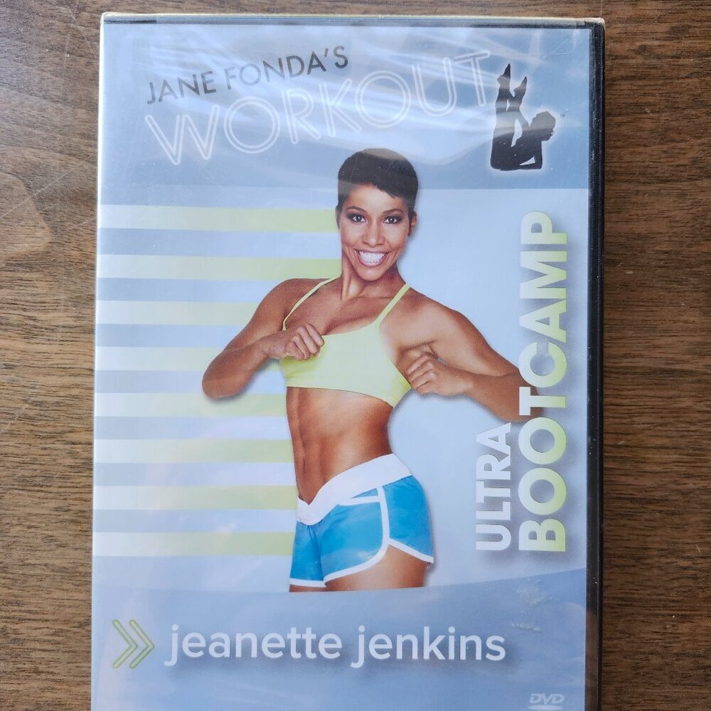 JANE FONDA's WORKOUT ULTIMATE BOOT CAMP DVD Jeanette Jenkins SEALED
